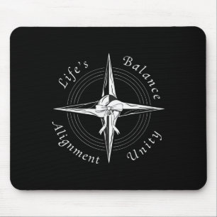 Life's Lance Alignment Unity Wellness Coach Men Wo Mouse Pad