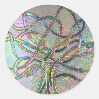 Lifes Lights (stained glass) sticker