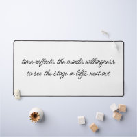 Life's Next Act Desk Mat