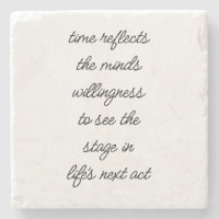 Life's Next Act Marble Stone Coaster