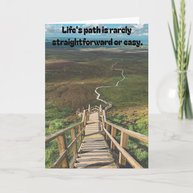 Life's path. card (Front)