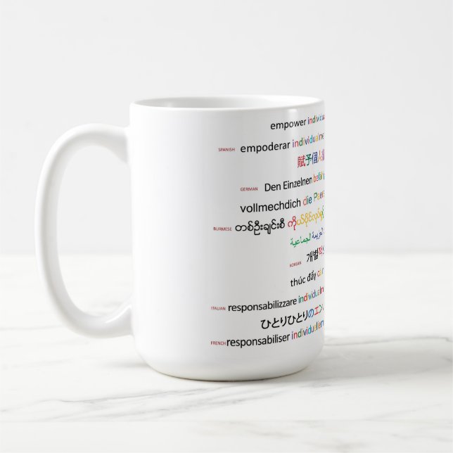 life's principles-indiana 1a coffee mug (Left)