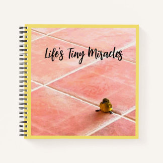 Life's Tiny Miracles Spiral Notebook