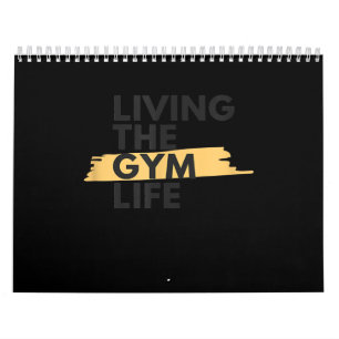 Lifestyle Apparel Living Gym Life Calendar