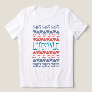 Lifestyle Statement – Modern Tribal-Inspired Tri-Blend Shirt