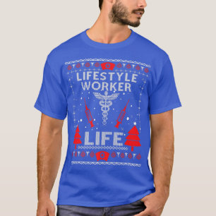 Lifestyle Worker Life Ugly Christmas Sweaters Matc