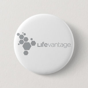 LifeVantage Corporate Logo-grey 6 Cm Round Badge