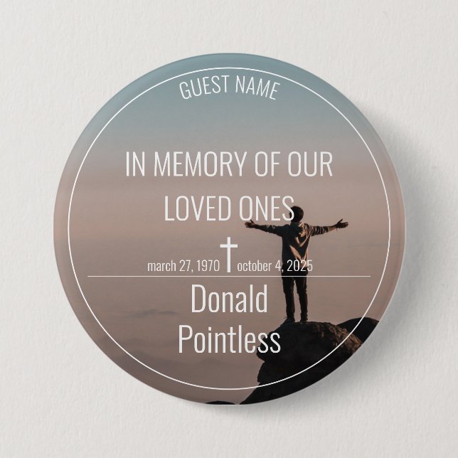 Lifeworks 002 button (Front)