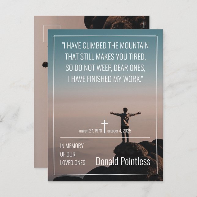 Lifeworks 002 holiday postcard (Front/Back)