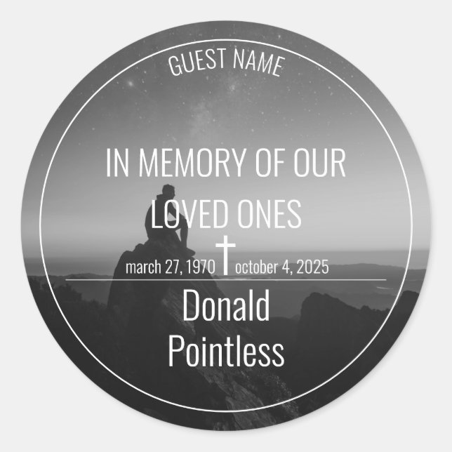 Lifeworks Classic Round Sticker (Front)