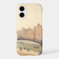 Liffey Bridge in Dublin by Samuel Frederick Brocas