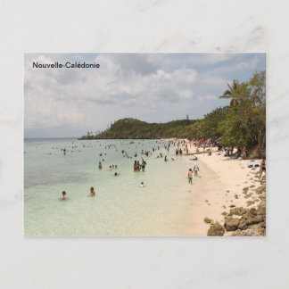 Lifou Island beach, New Caledonia (Nouvelle-Calédo Postcard