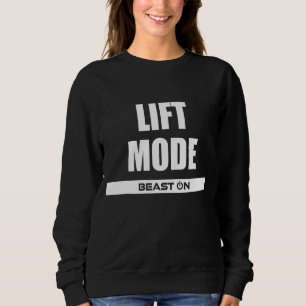 Lift fashion bodybuilding gains training gym fitne sweatshirt