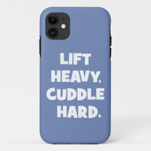 Lift Heavy, Cuddle Hard - Funny Novelty Workout Case-Mate iPhone Case