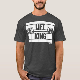 Lift King Beast On Gym Motivation Sayings Training T-Shirt