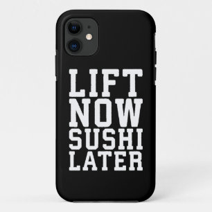 Lift Now, Sushi Later - Carbs - Funny Novelty Gym Case-Mate iPhone Case