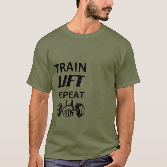 lift repeat T-Shirt (Front)