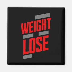 Lift The Weight Or Lose The Gains Vintage Retro Bo Magnet