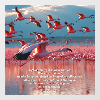 Lift Up Your Eyes on High, God & Creation Verse