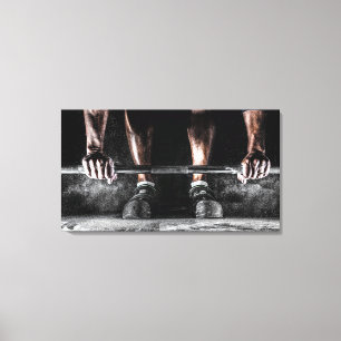 Lift Weights Canvas Print