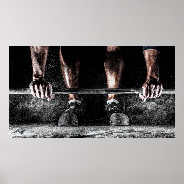 Lift Weights Poster (Front)