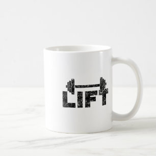 Lift Workout Lifting Weightlifting Gym 1 Coffee Mug
