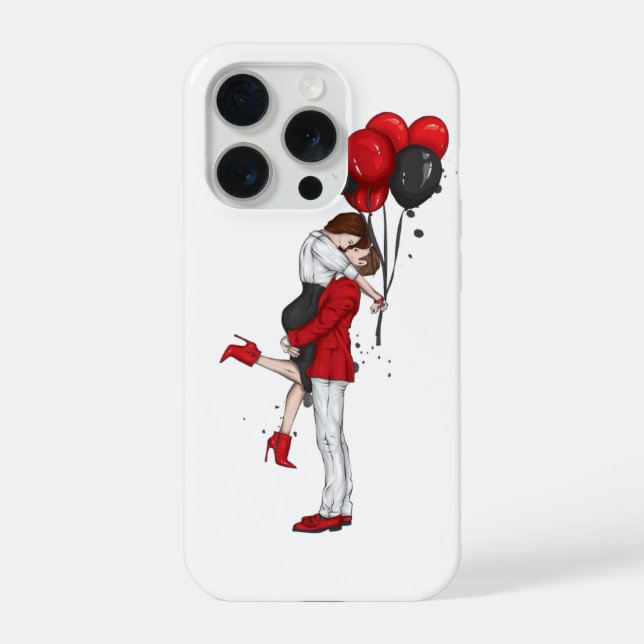 Lifted in Love iPhone Case (Back)