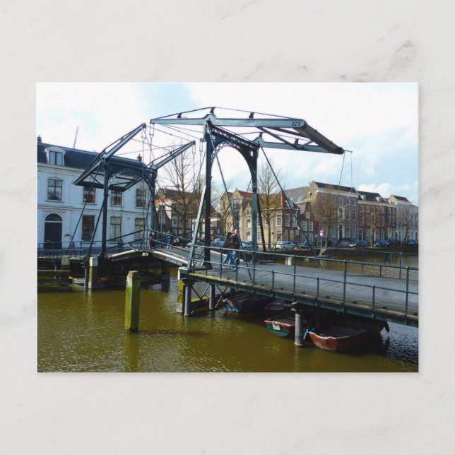 Lifting bridge, Amsterdam Postcard (Front)
