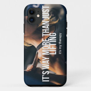 Lifting Is My Therapy - Women's Gym Workout Case-Mate iPhone Case