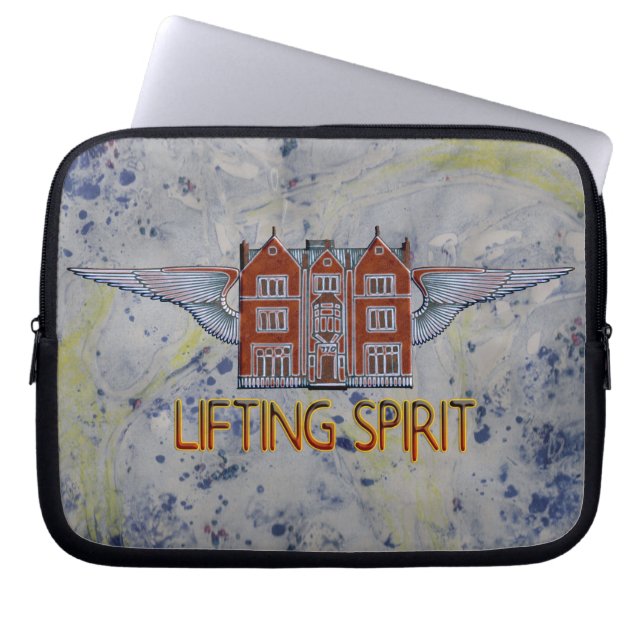 Lifting Spirit Laptop Sleeve (Front)