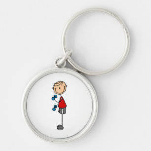 Lifting Weights Tshirts and Gifts Key Ring