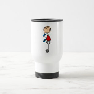 Lifting Weights Tshirts and Gifts Travel Mug