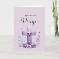 Lifting You Up in Prayer Card