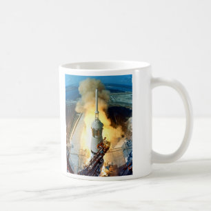 Liftoff of the Apollo 11 Saturn V Space Vehicle Coffee Mug