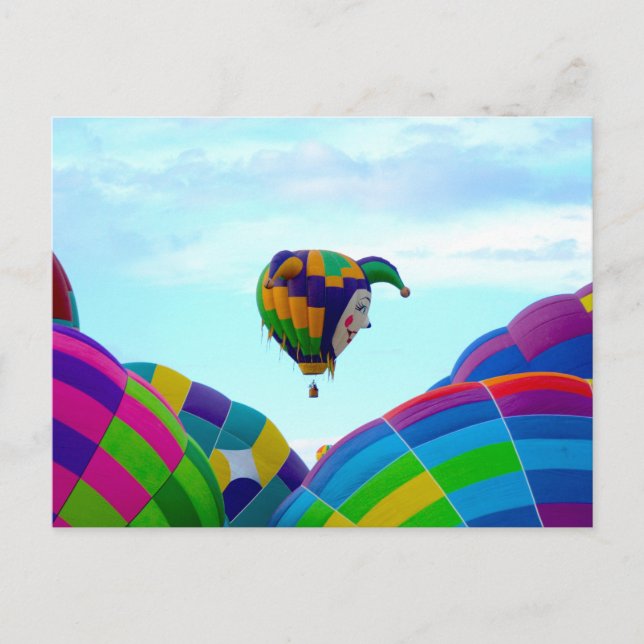 Liftoff, up up and away postcard (Front)
