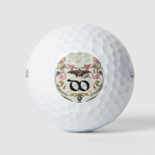Ligature do from Mira Calligraphiae Monumenta Golf Balls