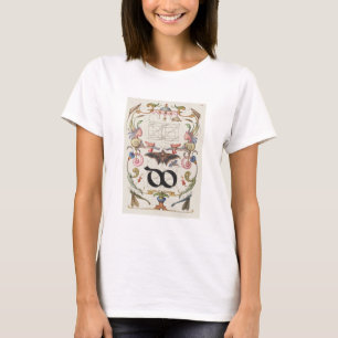 Ligature do from Mira Calligraphiae Monumenta T-Shirt
