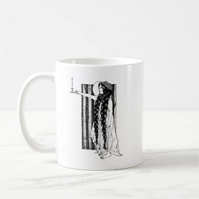 Light a Candle Coffee Mug (Left)