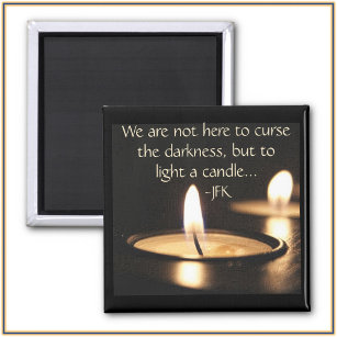 Light A Candle Magnet