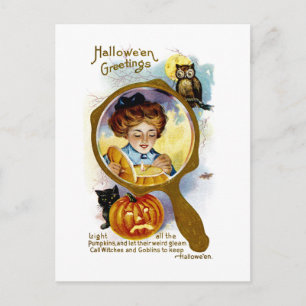 Light all the Pumpkins! Postcard