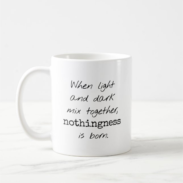 Light And Dark Mug (Left)