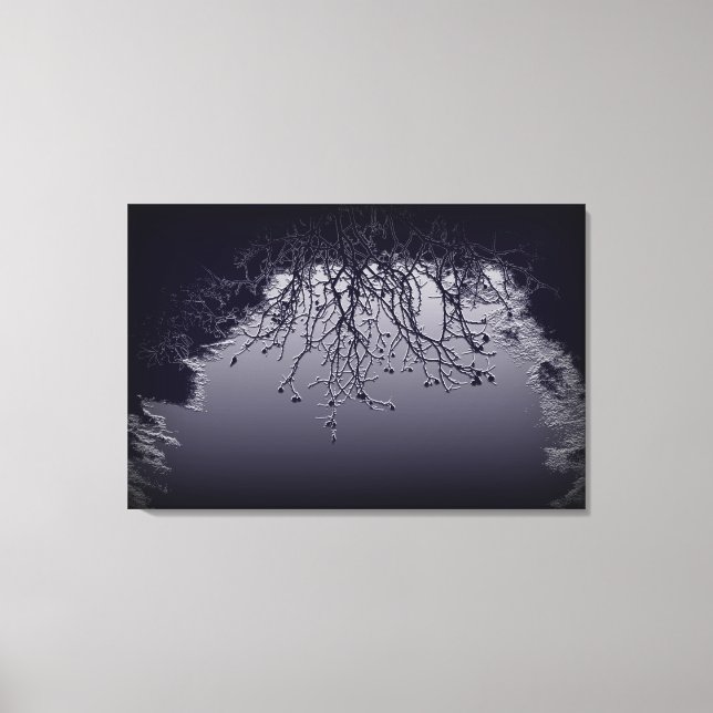 Light and darkness canvas print (Front)