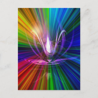 Light and energy is magic 2 postcard