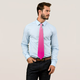 Light and Hot Pink Ombre Tie