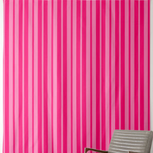 Light and Hot Pink Stylish Stripes Pattern Design  Fabric
