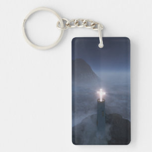 Light and Salvation Acrylic Keychain