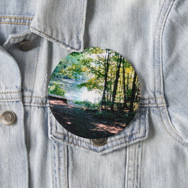Light and Shadows 2 10 Cm Round Badge (In Situ)