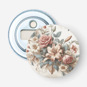 Light Antique Floral Perfection Bottle Opener