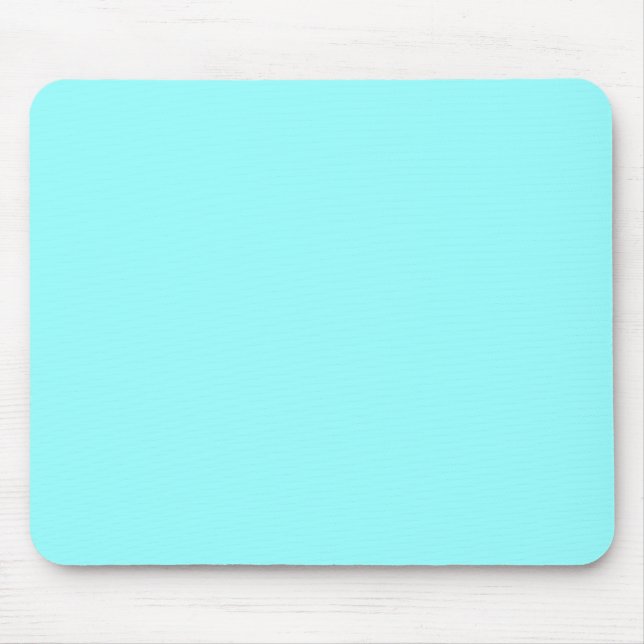 Light Aqua 99FFFF Mouse Pad (Front)