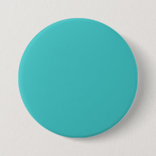 Light Aqua Blue Green Fashion Colour Trend 2014 7.5 Cm Round Badge